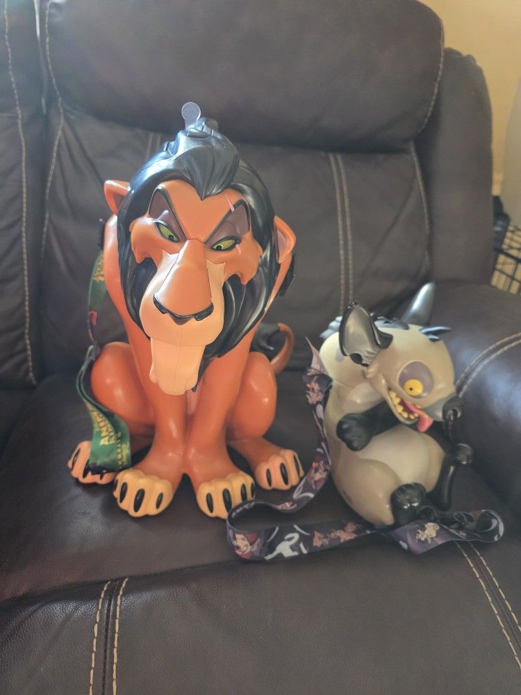 2025 Animal Kingdom Scar Popcorn Bucket And The Haeena Sip Cup