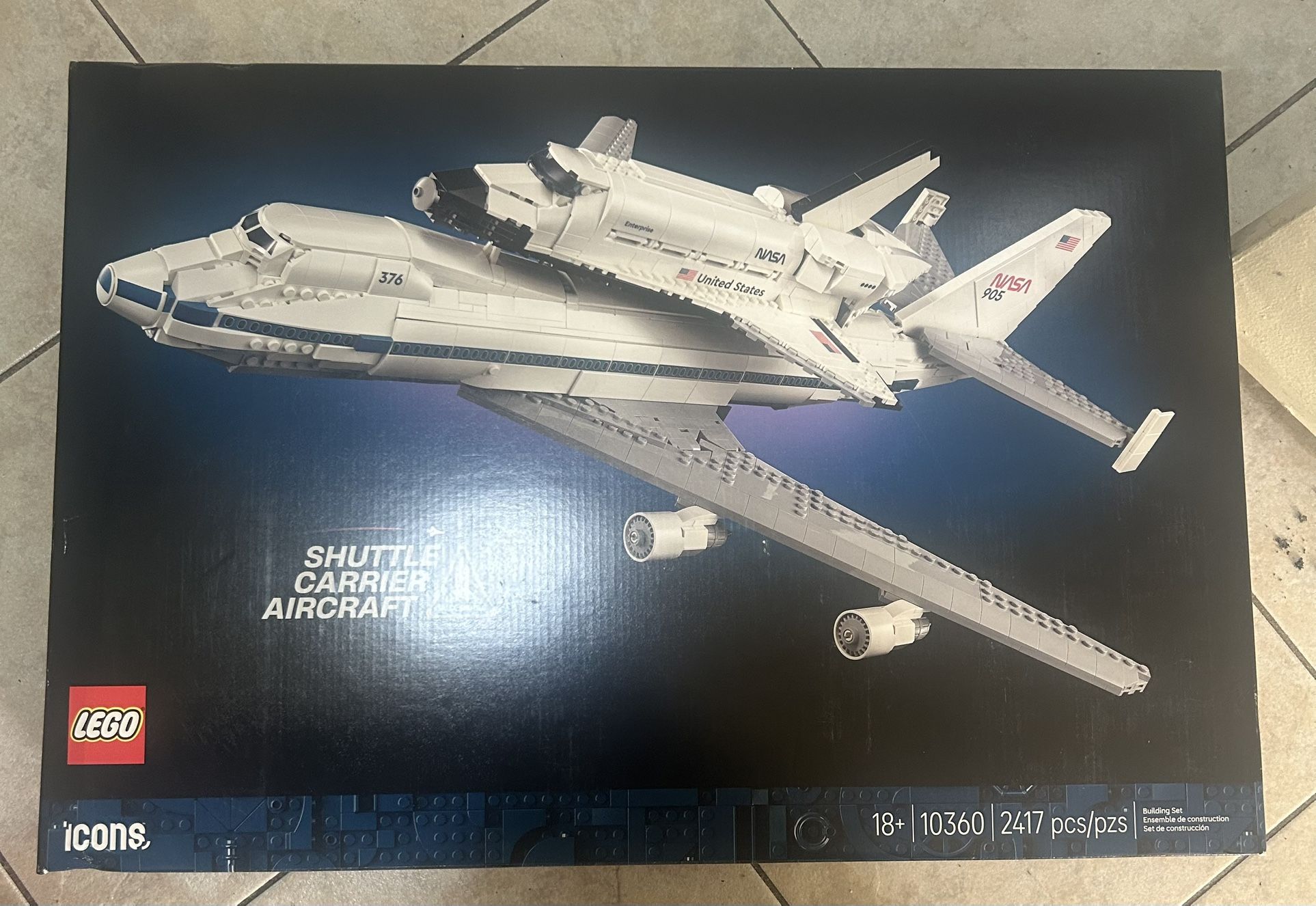 Lego Shuttle Carrier Aircraft
