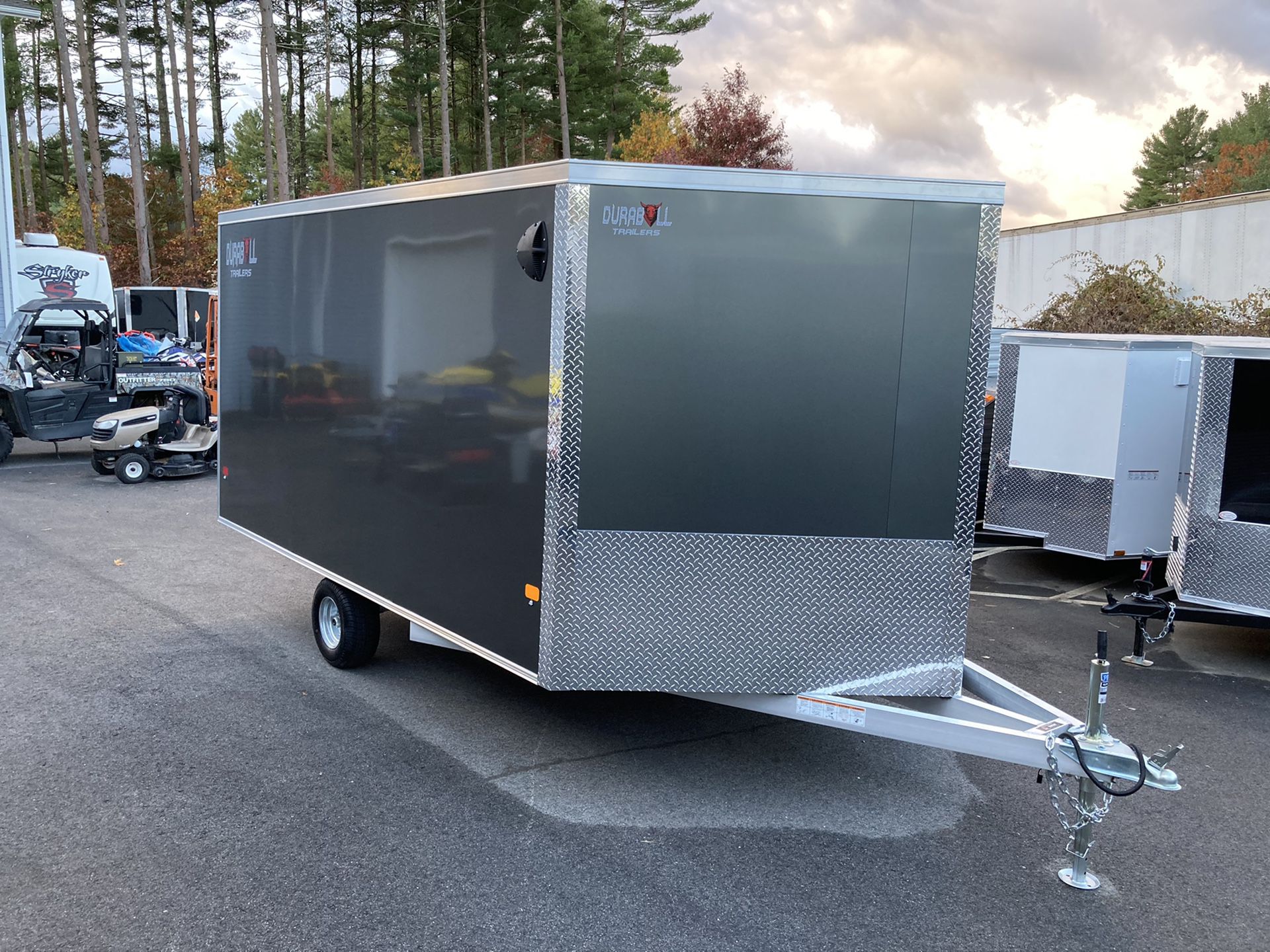 2021 DuraBull 12x101 enclosed all aluminum trailer will trade