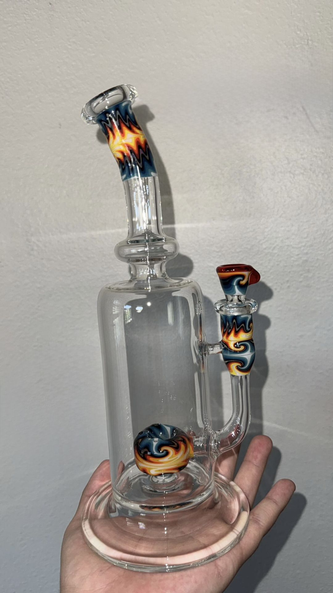 N3rd glass WigWag Flower Vase