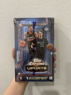 2025/26 Topps Chrome Basketball Update Series Hobby Box