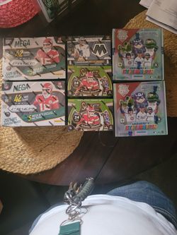 Prizm NFL Mega boxes, select NFL, Topps MlB