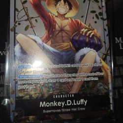 Monkey.D.Luffy Promo One Piece Tcg 