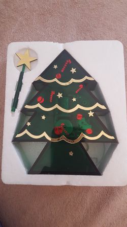 Vintage "Linden" Music Box X-mas Tree