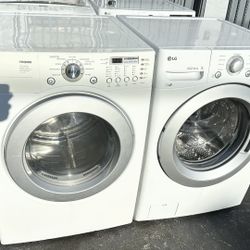 Washer And Dryer Set LG 