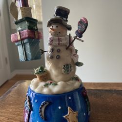Snowman Music Box