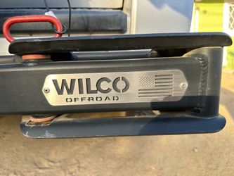 Wilco tire carrier swing. Off road.