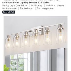 open box lights for bathroom