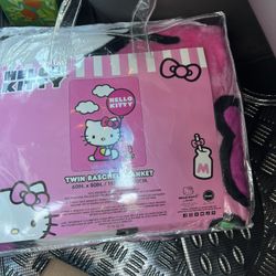Hello Kitty Twin Size Blankets Each $50 