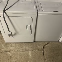 Kenmore top load washer and dryer
