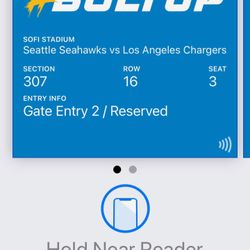 Charger Tickets 