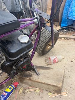 Purple Mini Bike