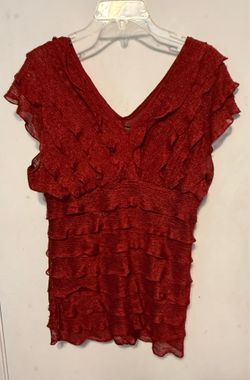 Women’s Red blouse Size XL