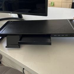 Monitor Stand W/usb Ports and Compartments 