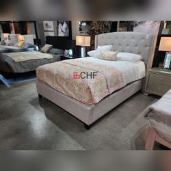 Queen  / King Size Bed Frame  - Mattress Sold Separately 