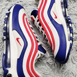 Size 7Y Nike Air Max 97 USA Olympic CW5856-100.
