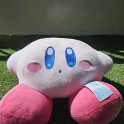 Fluffy Stuffed Kirby Doll