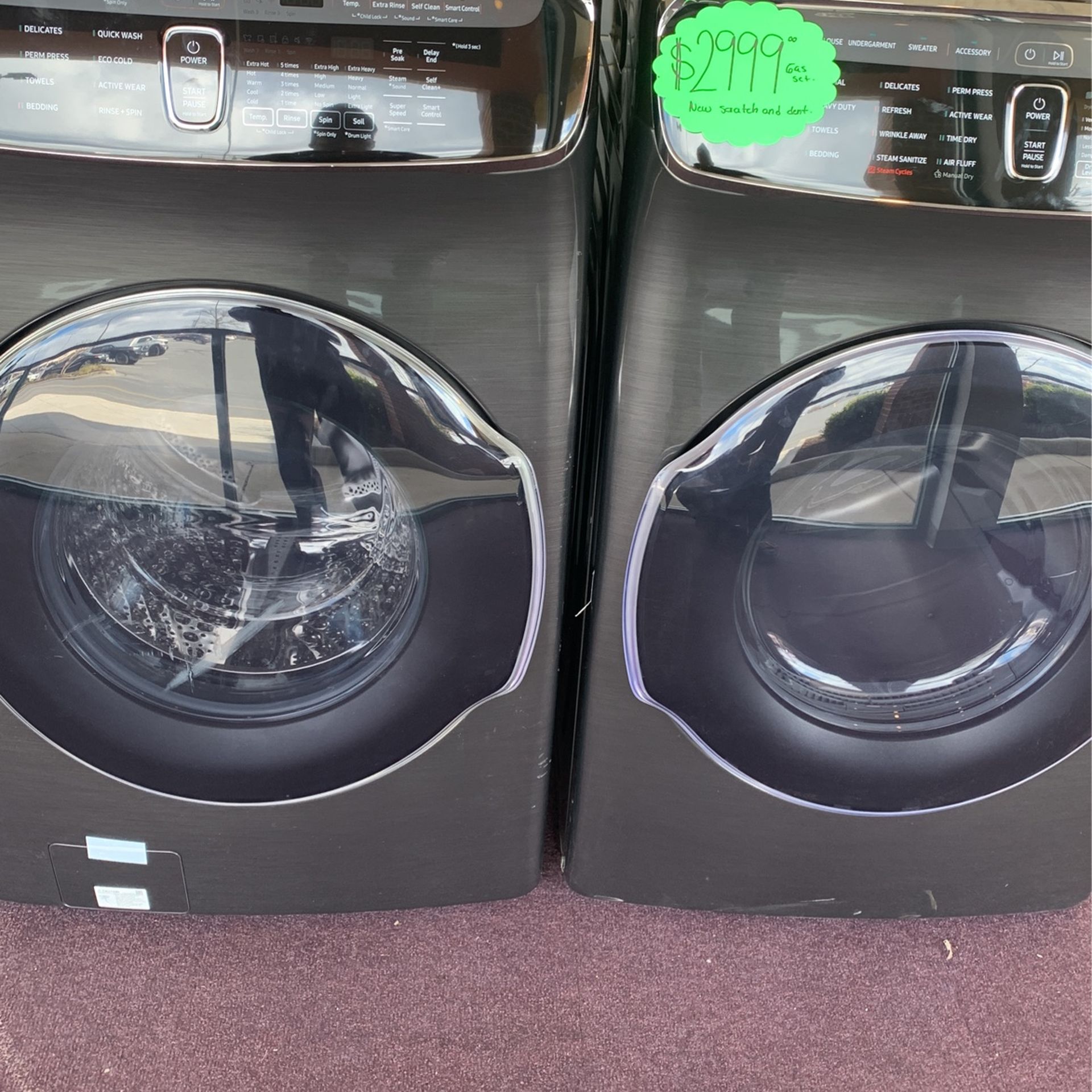 Samsung Washer and dryer set