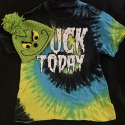 Duck Today T-shirt ( Large ) Tye Dye #%*$