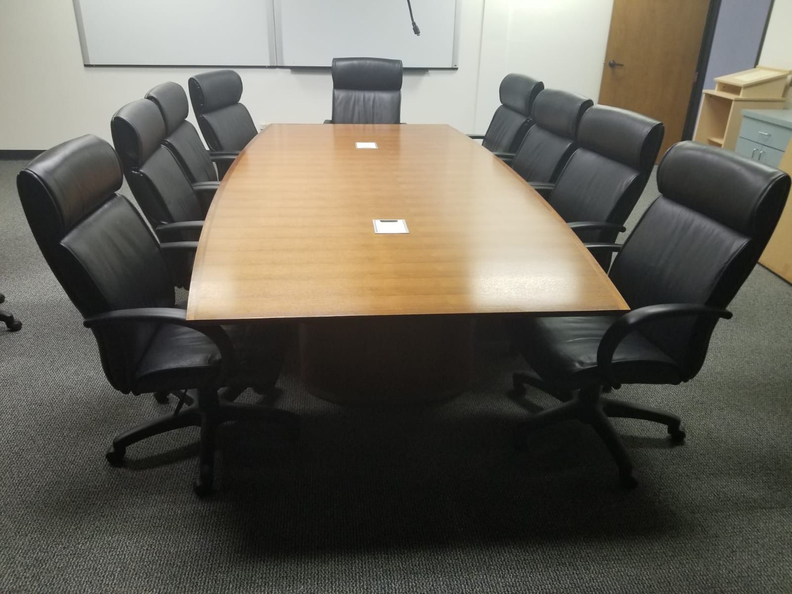 10' x 4' Conference Table, Steelcase, Real Wood, Office furniture