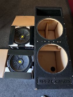 2 / 12” Kicker Comps With Box