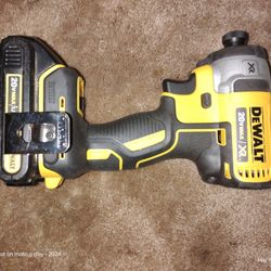 20v DeWalt XR Drill W/Battery 