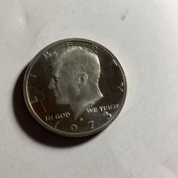 (1) 1973-S Kennedy Half Dollar Coin For Sale 