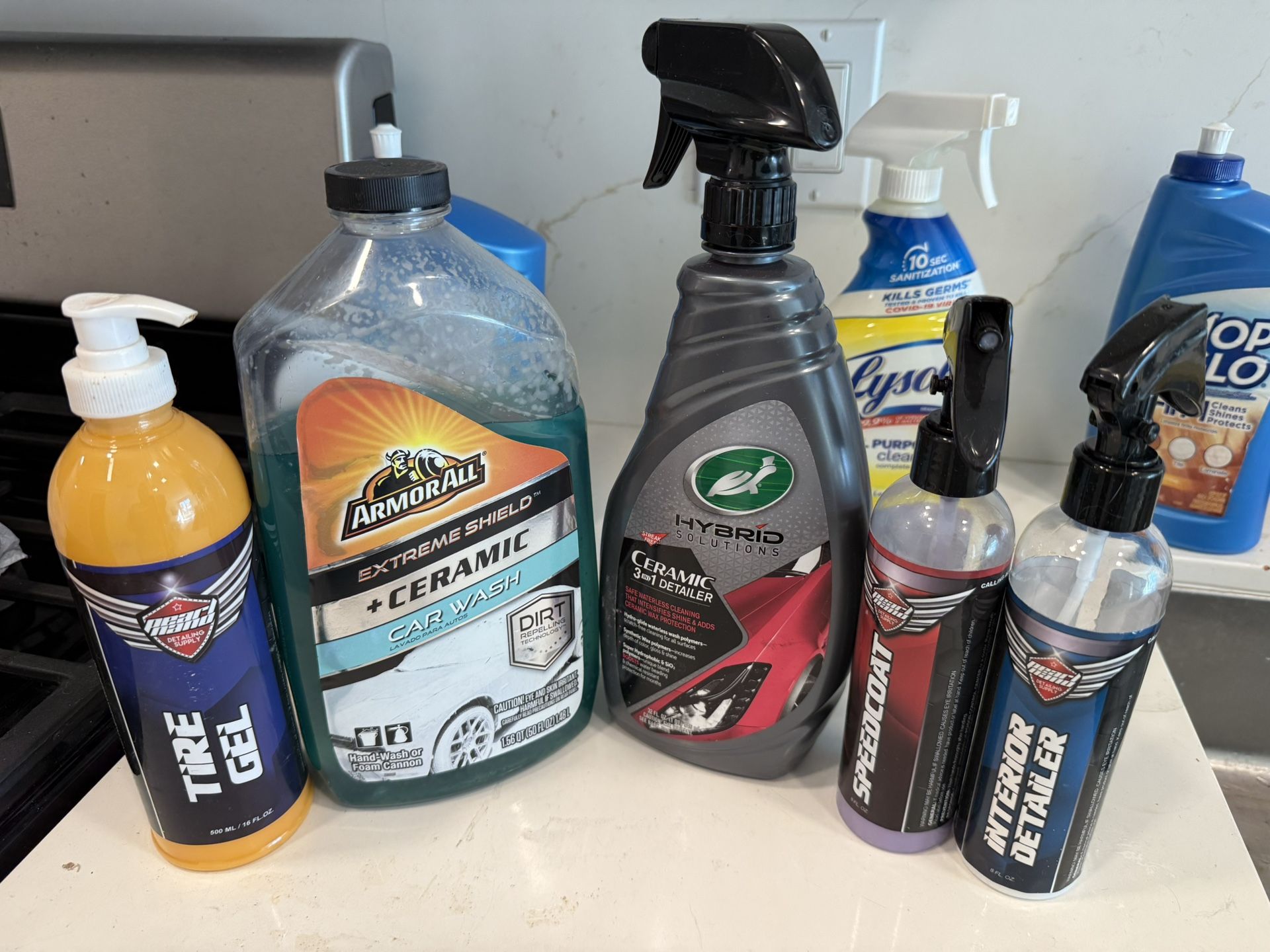 PENDING PICKUP Free Car Cleaning Products