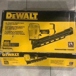 Dewalt Plastic Round Head Framing Nailer 