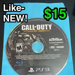 🎮 Like-NEW Call of Duty: Advanced Warfare – PS3 (Playstation 3) Game 🎮