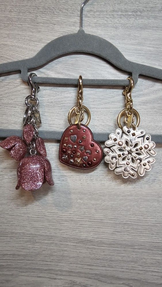 Three or One Choice(s) Coach Keychains