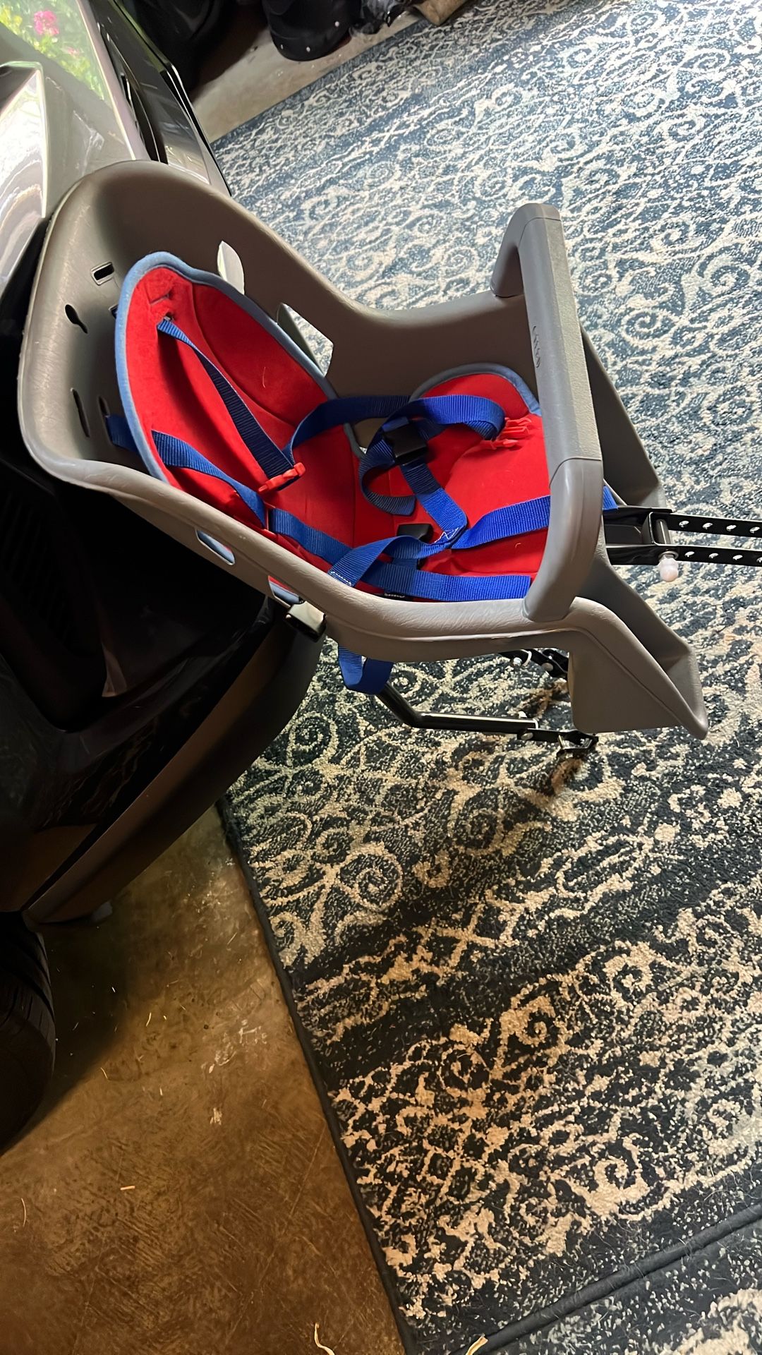 Toddler Bike Seat Fits On Back Of Adult Bike