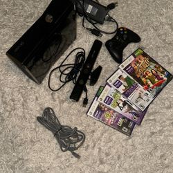 Xbox 360 with Kinect – Excellent Condition 🎮