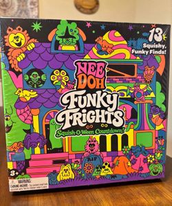 Sealed Authentic NEE DOH Funky Frights Advent Calendar 2026