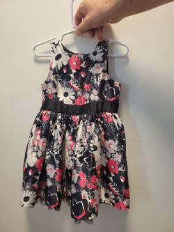 Toddler girl floral dress 2T