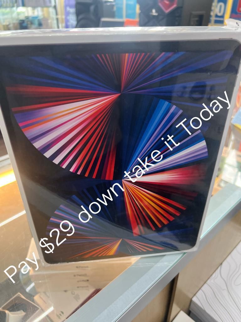 Ipad Pro 12.9 256gb New Sealed No Credit Needed Pay Down Only
