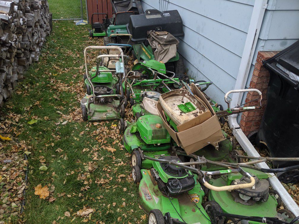 Lawn boy mowers last chance before I scrap them.