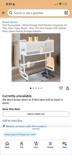 New over the kitchen shelf