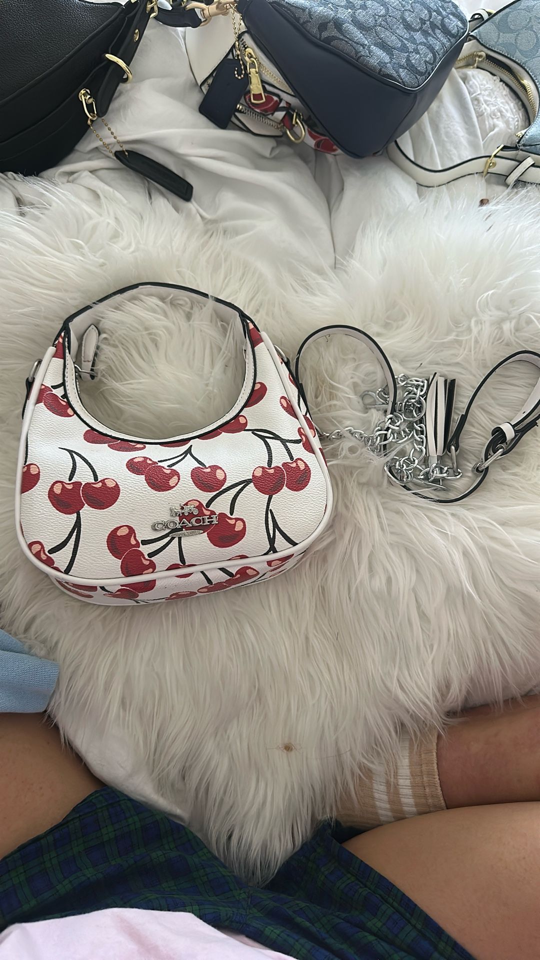 Cherry Coach Purse