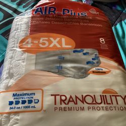 Adult Diapers (11  Bags)