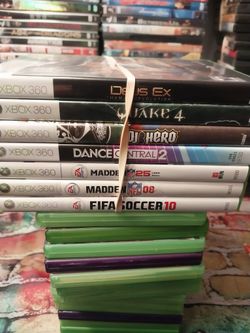 XBOX 360 GAME BUNDLE 