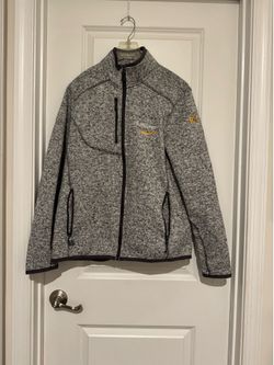Amazon Fulfillment RIC2 full zip Jacket with Yellow Embroidery size medium