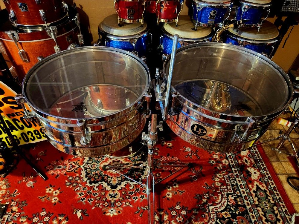 Latin Percussion Tito Puerte Timbales for Sale in Menifee, CA OfferUp