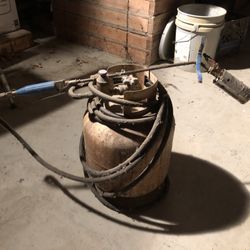 Propane Roof Torch W/tank