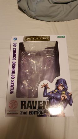 RAVEN WHITE COSTUME LIMITED ED NEW DC Figure BISHOUJO Kotobukiya Official Statue EUR 349,00 - FR