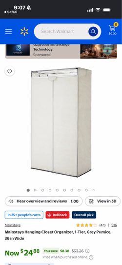 Portable closet