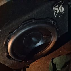 12 Inch ROCKFORD Fosgate Sub And Triton 1000 Watts true Rms  Watts. 80 Each Ir 150.00 For Both. Great Sub& Amp 