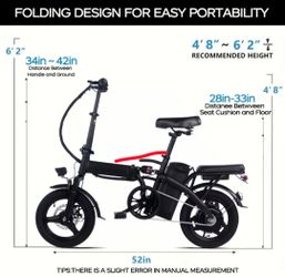 Foldable e bike