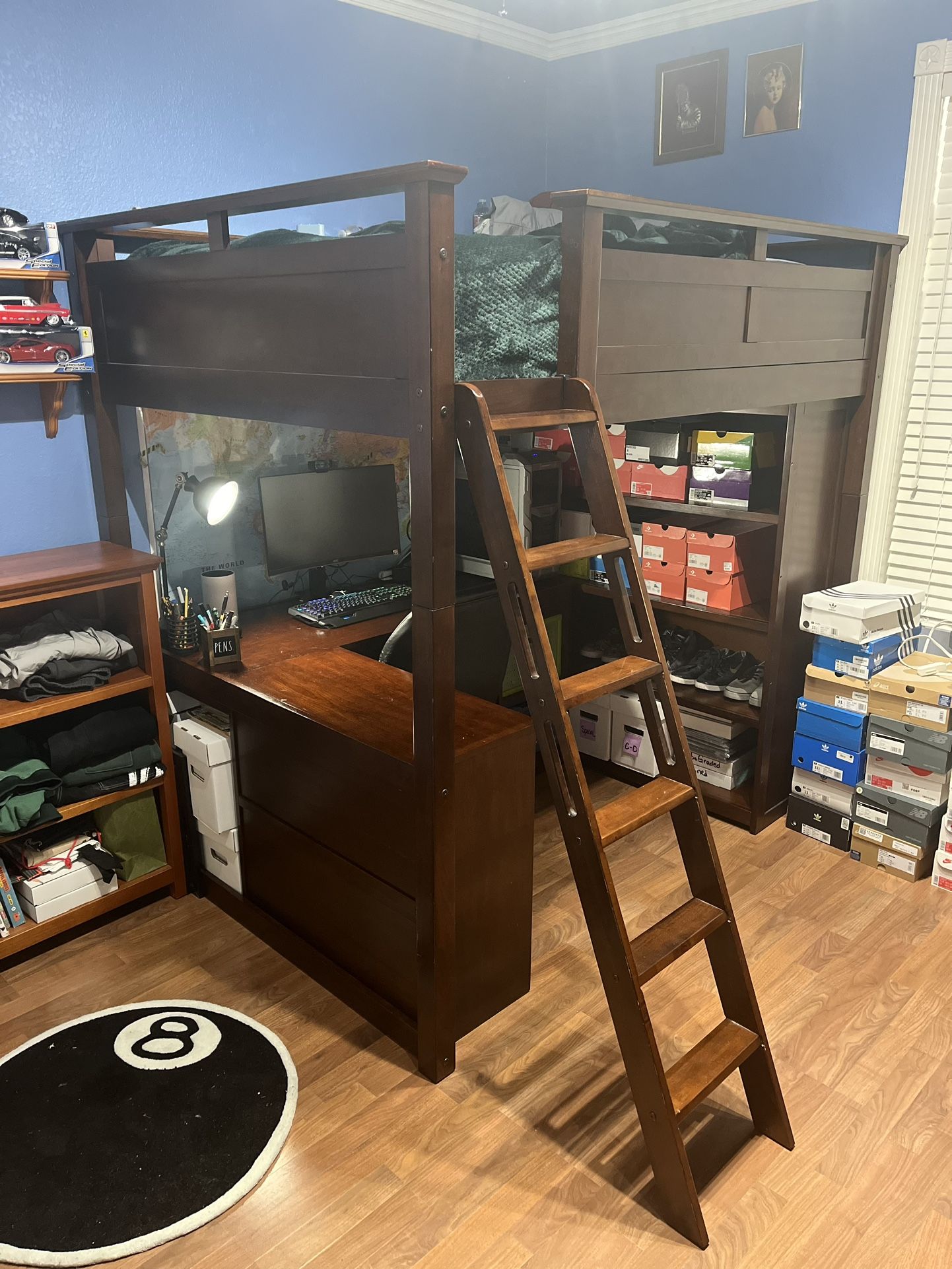 Potterybarn Hunter Loft Bed Full Bed Teen Adult Bayside