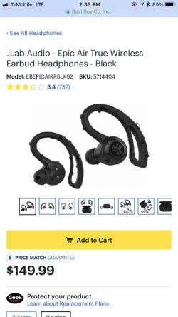 Joan epic air true Bluetooth headphones